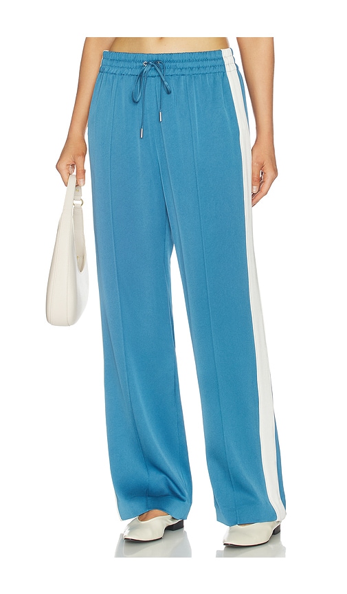 SIMKHAI Nolan Satin Side Striped Pant