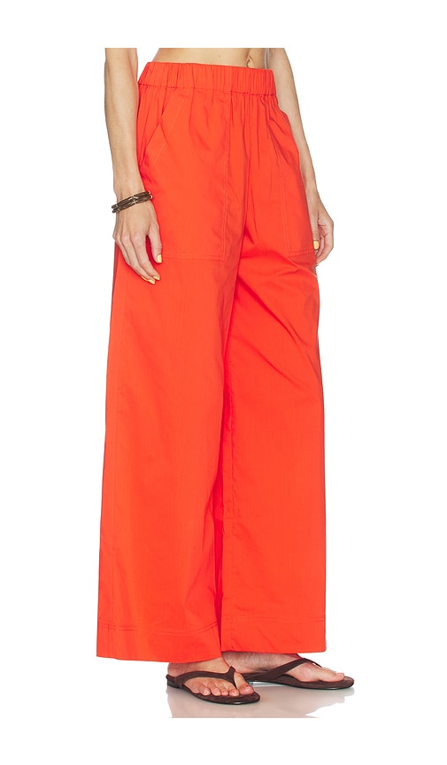 Simkhai Arden Pull On Pant In Lobster In Orange