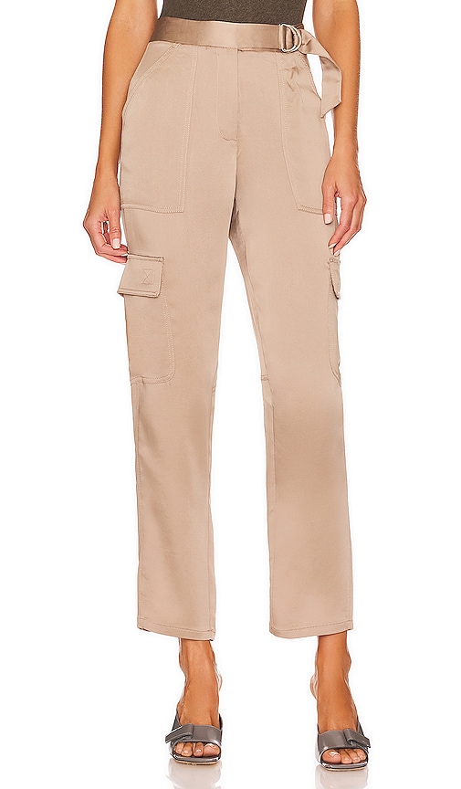 SIMKHAI Carolina Utility Pant in Nutmeg
