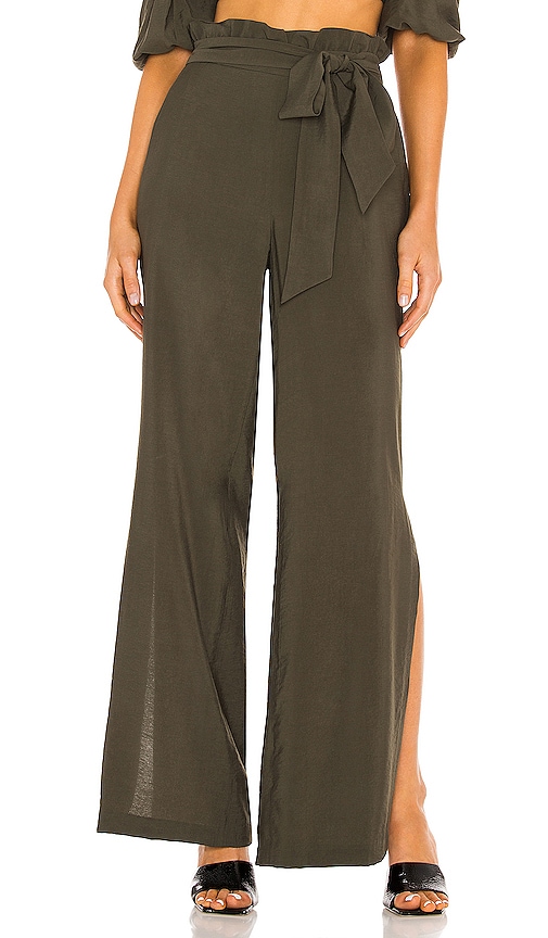 SIMKHAI Kinzley Pant in Army Green