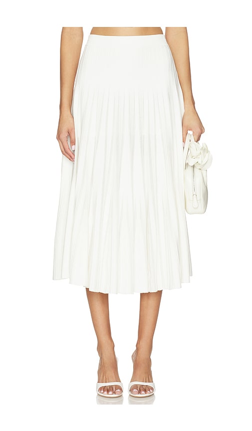 SIMKHAI Margoux Knit Midi Skirt | Thumbnail 3
