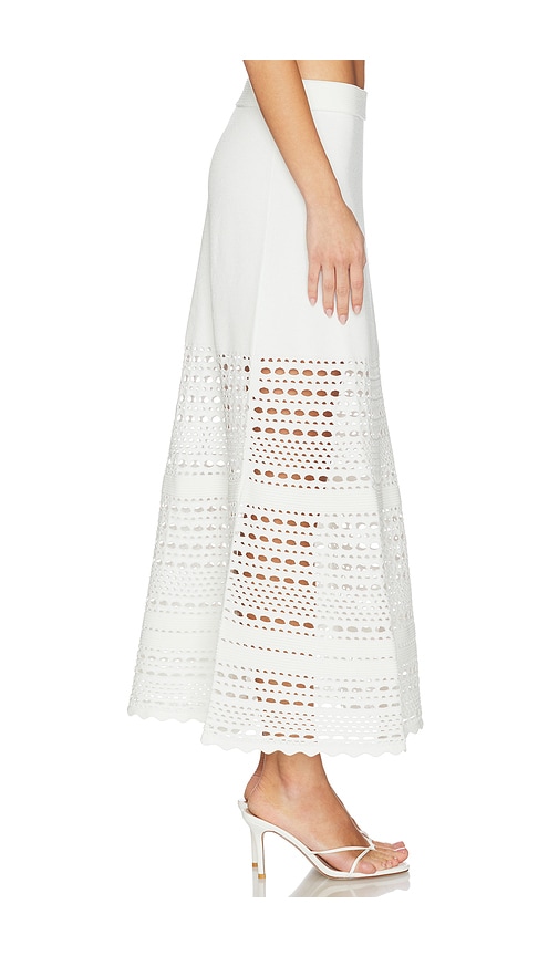  Simkhai Rock Westly Open Stitch Knit Midi In Ivory. Größe Xs. Also In S, M, L. 