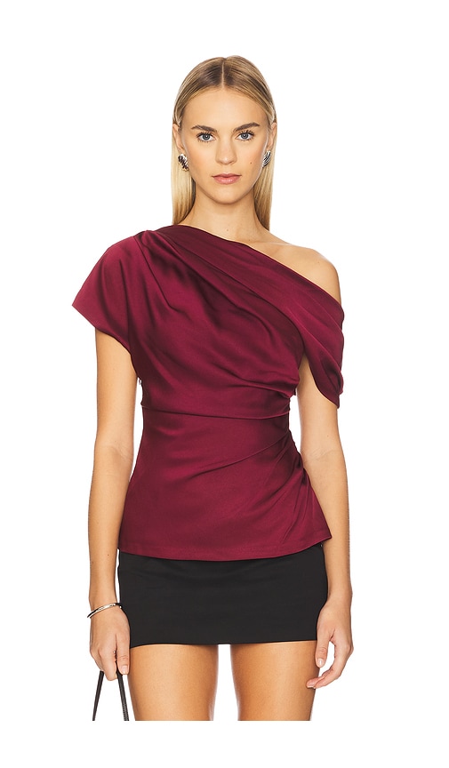 TOP DRAPÉ PHOEBE en . Taille 0. Also en 10, 2, 4, 6, 8 - SIMKHAI - Modalova