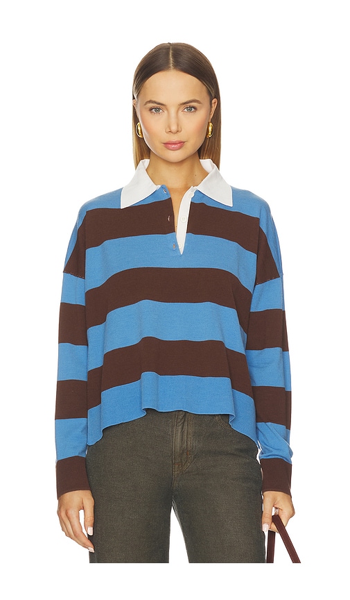 SIMKHAI Carson Rugby Polo Top