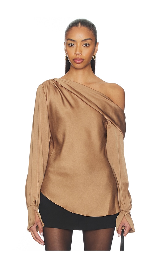 SIMKHAI Alice One Shoulder Top