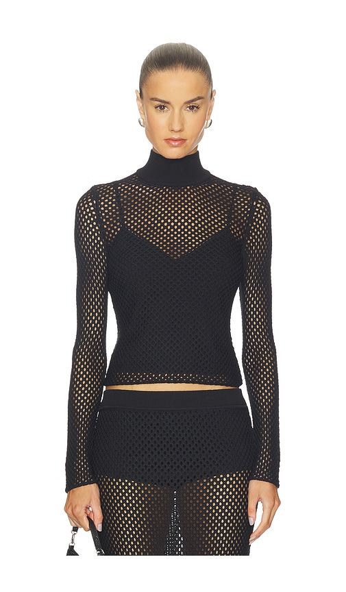 SIMKHAI Bexley Long Sleeve Top