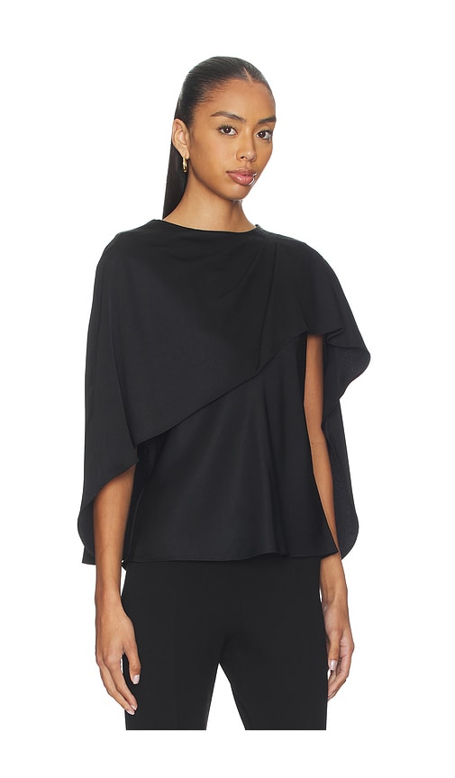 Simkhai Eliora Cape Top In Black