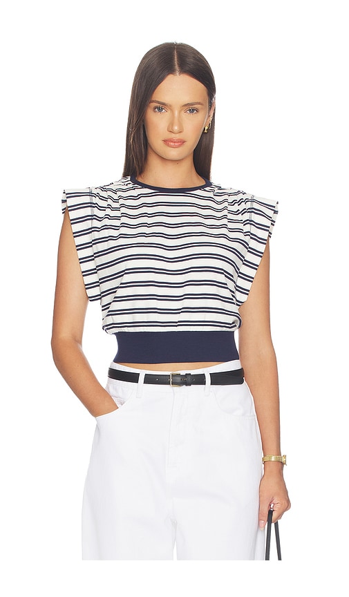 SIMKHAI Joie Cotton Jersey Top en Multi Taille S Also en M XS L 251 €