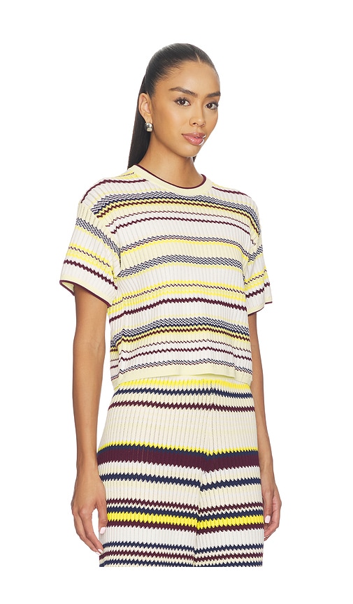 SIMKHAI Tenley Short Sleeve Tee | Thumbnail 2 SIMKHAI Tenley Short Sleeve Tee | Thumbnail 2