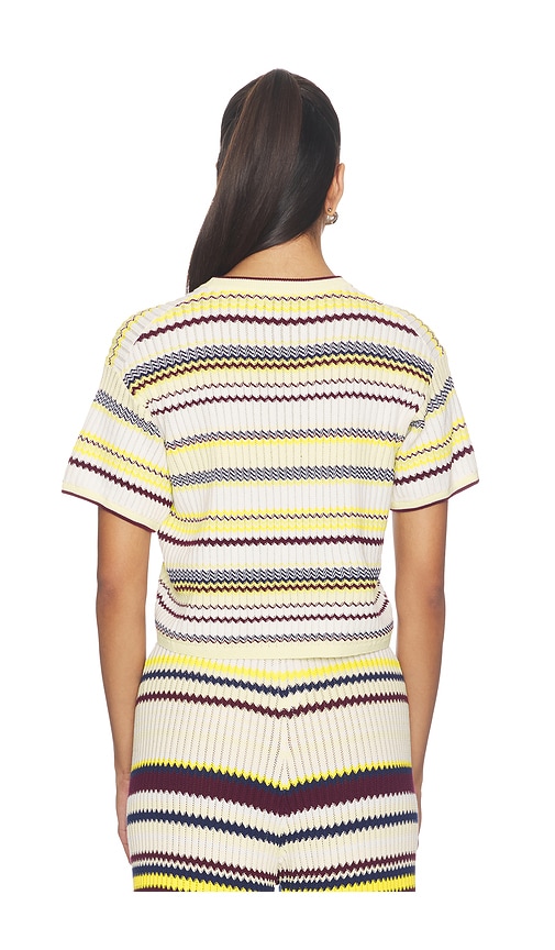 SIMKHAI Tenley Short Sleeve Tee | Thumbnail 3 SIMKHAI Tenley Short Sleeve Tee | Thumbnail 3