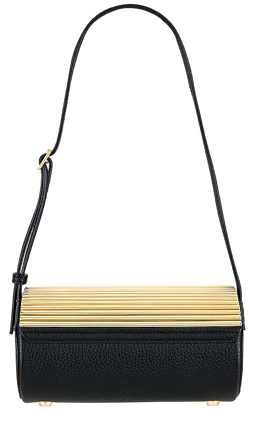 SIMKHAI Rola Metal Shoulder Bag in Black