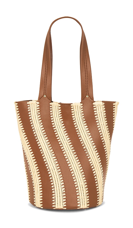 Simkhai Talia Bucket Bag In Brown