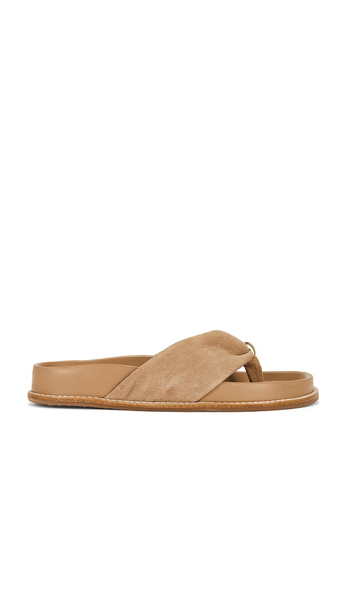 SIMKHAI Stella Suede Sport Sandal in Tan. - size 36 (also in 37, 38, 40, 41)