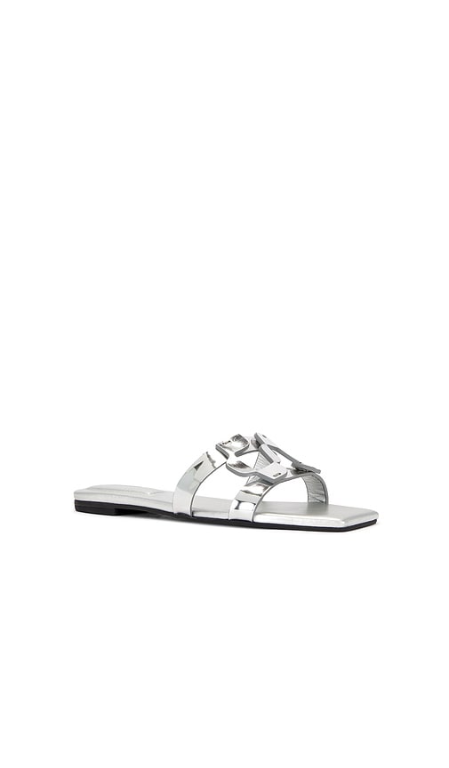 SIMKHAI MONOGRAM FLAT SLIDE