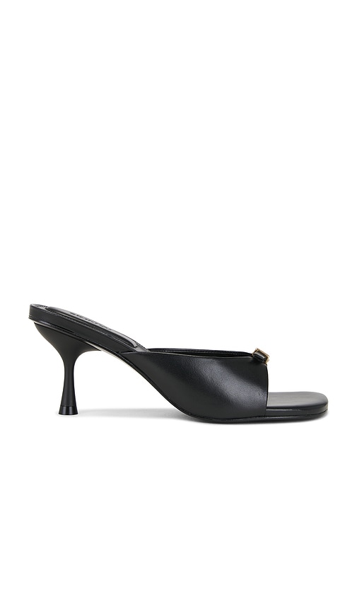 Carey Leather Mule in Black. - size 39 (also in 36, 37, 38, 40)