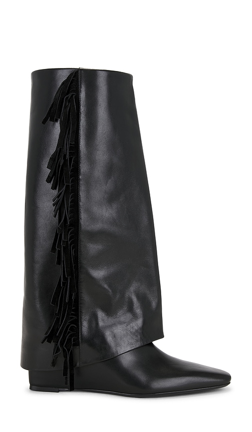 Black Fringe Boots | REVOLVE