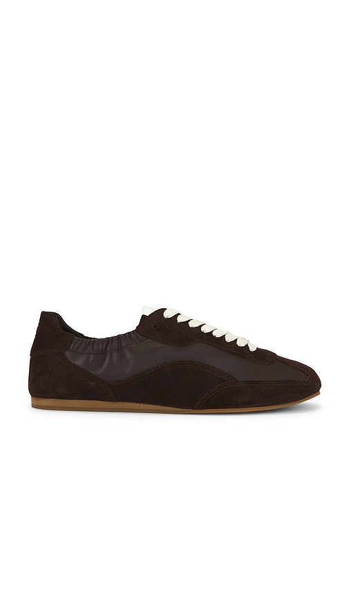 SIMKHAI Eden Elasticized Leather Combo Sneaker