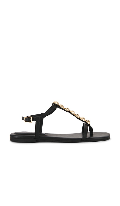 SIMKHAI Amaya Leather Thong Flat Sandal
