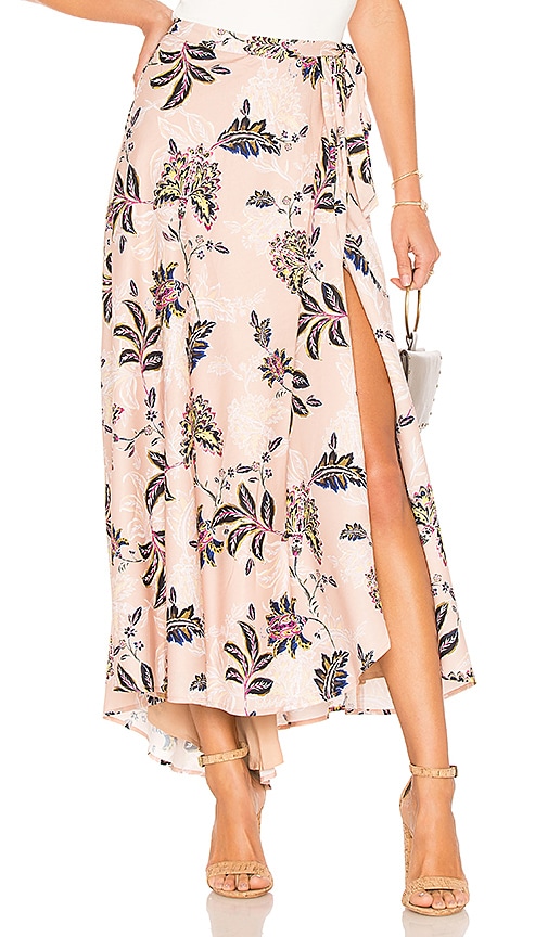 THE JETSET DIARIES x REVOLVE Azalea Wrap Skirt in Pink Floral | REVOLVE