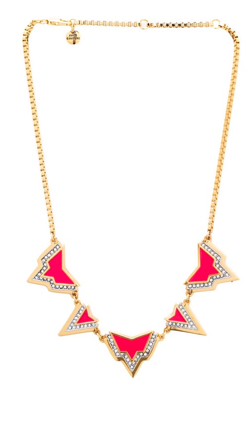 Deco'd Out Angular Spike Necklace
