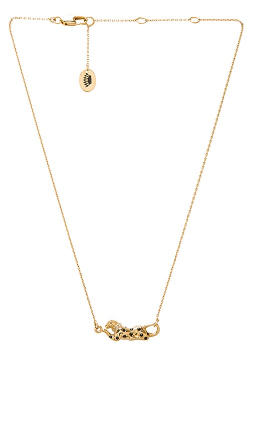 Punk Panther Charm Necklace