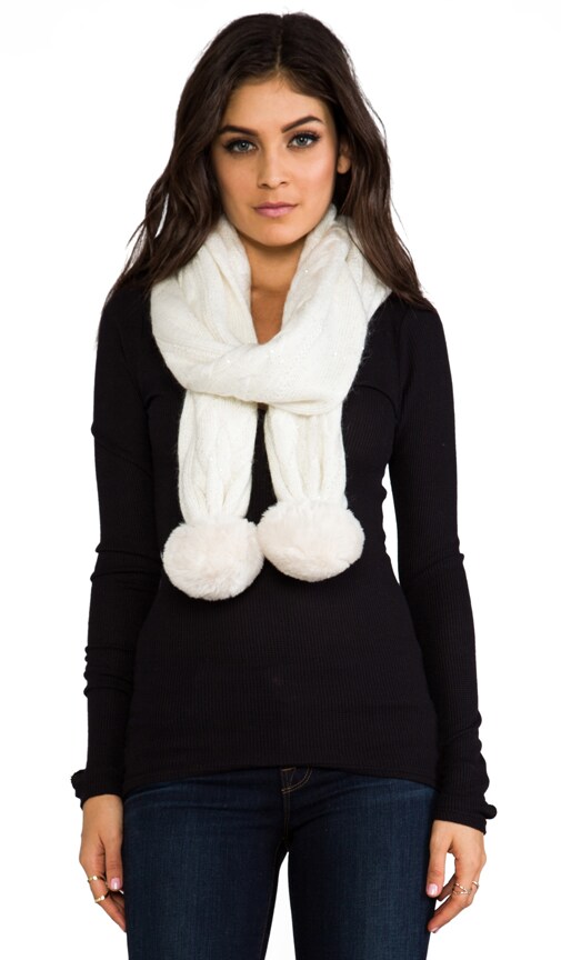 Sparkle Cable Scarf