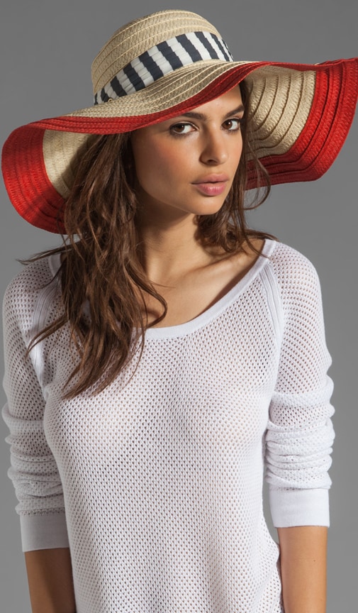 Wide Brim Straw Sun Hat