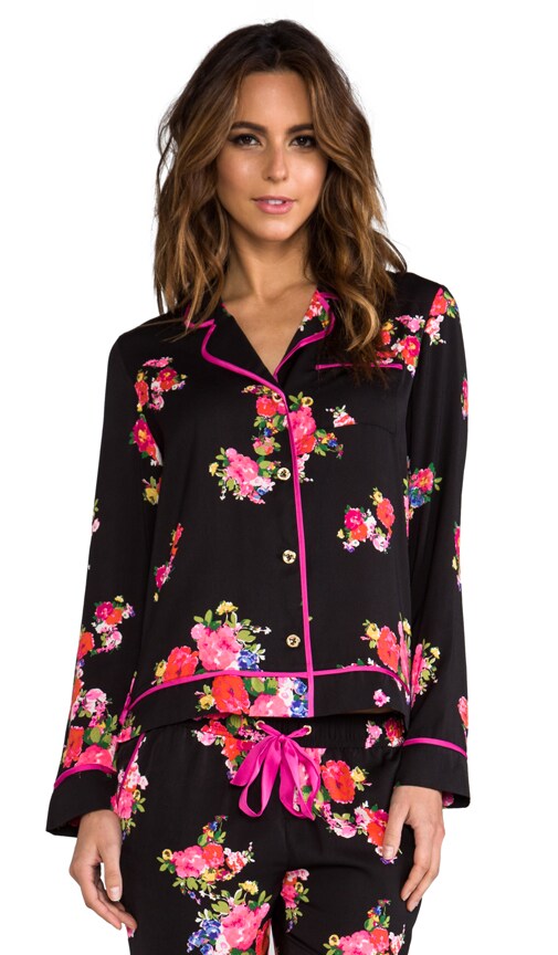 Jazzy Floral PJ Top