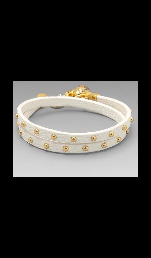 Double Wrap Leather Bracelet