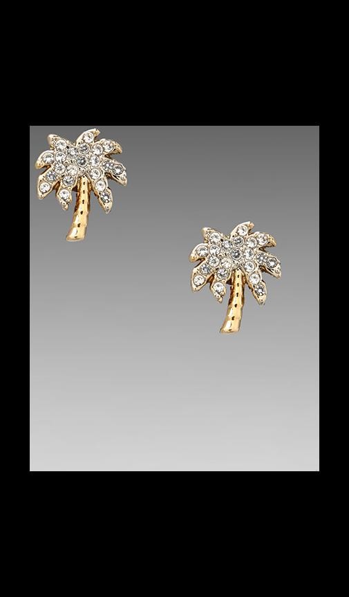Palm Tree Stud Earring