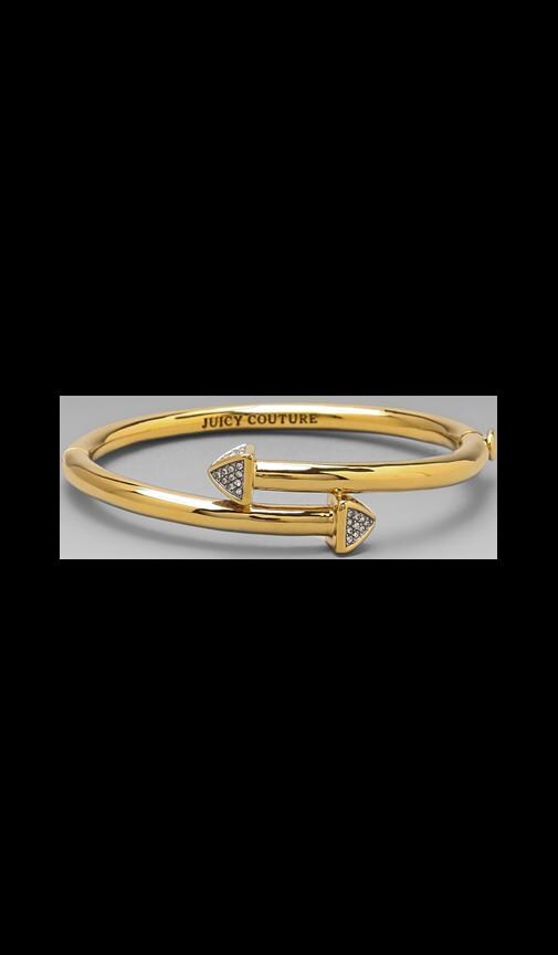 Pave Stud Hinged Bracelet