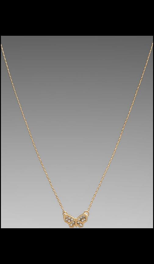 Pave Butterfly Necklace