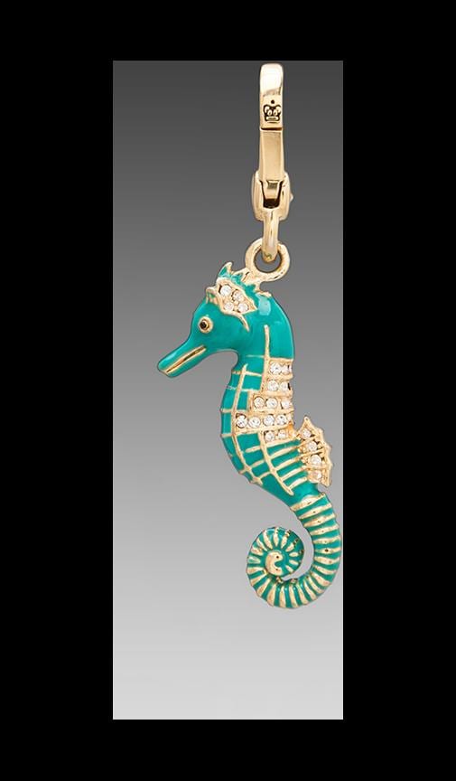Blue Seahorse Charm