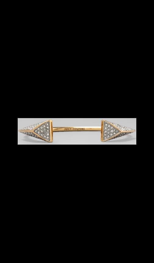 Pave Triangle Skinny Bangle