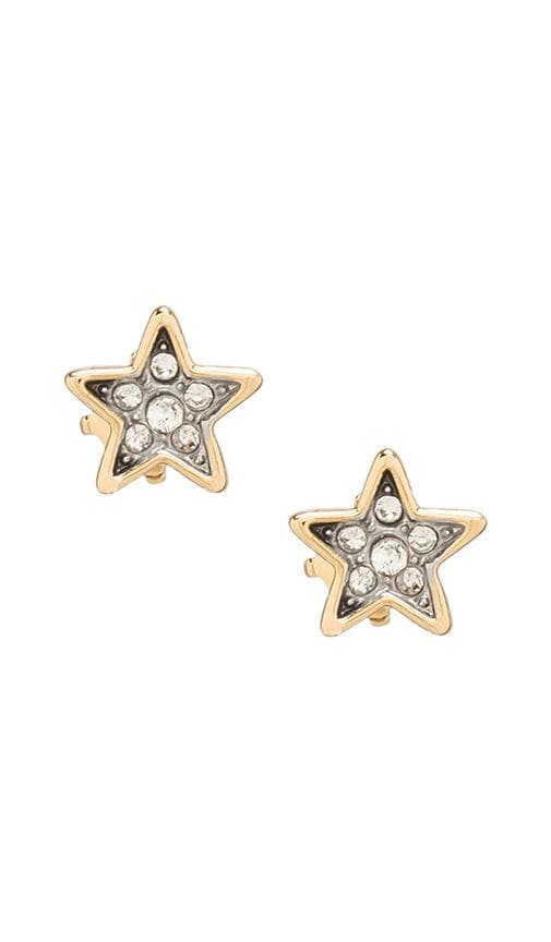Pave Star Studs