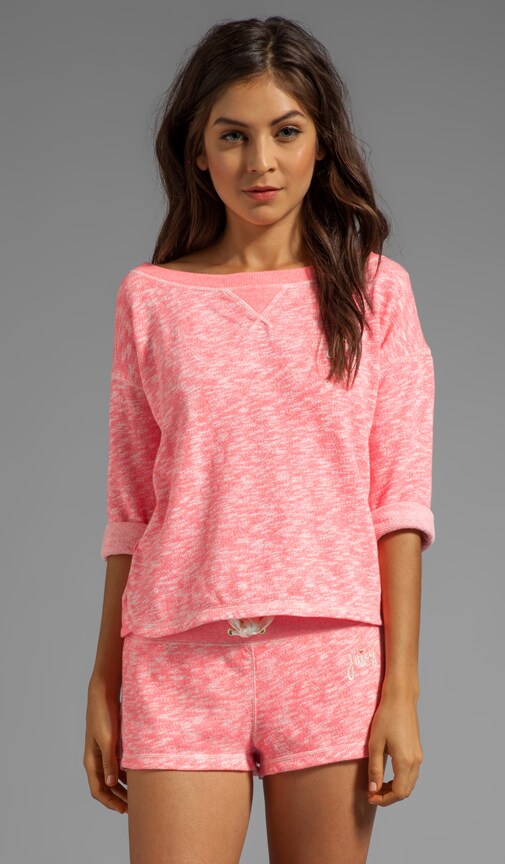Marled French Terry Pullover