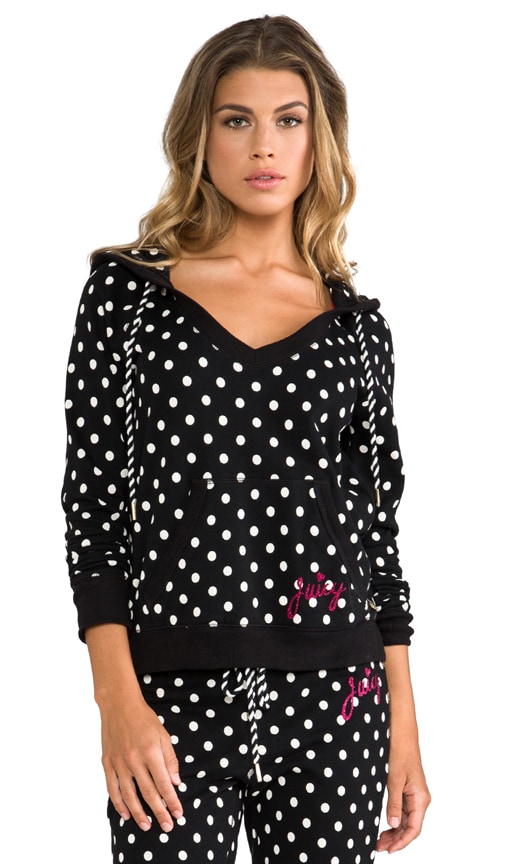 Polka Dot French Terry Pullover