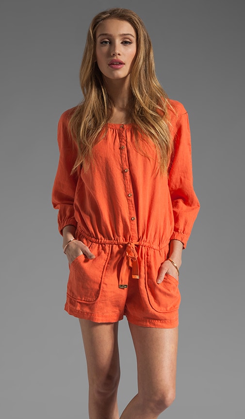 Beach Linen Romper
