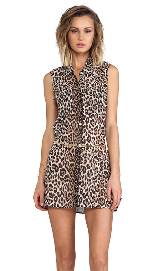 Luxe Leopard Cover Up Dress