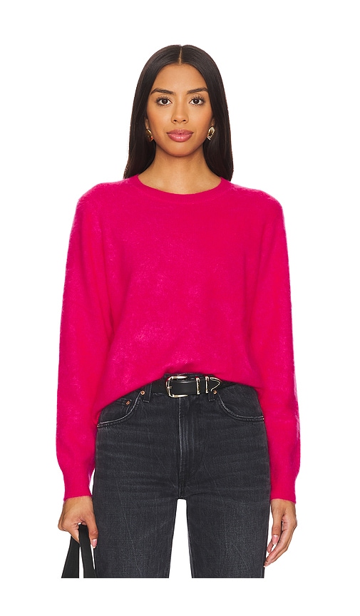 Shop Jumper 1234 Brushed Crew In Watermelon Red