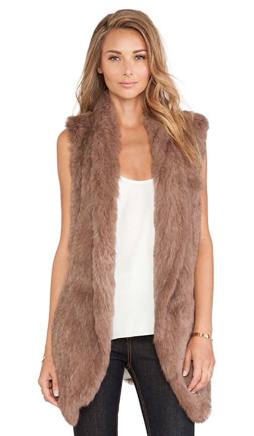 June fur vest best sale