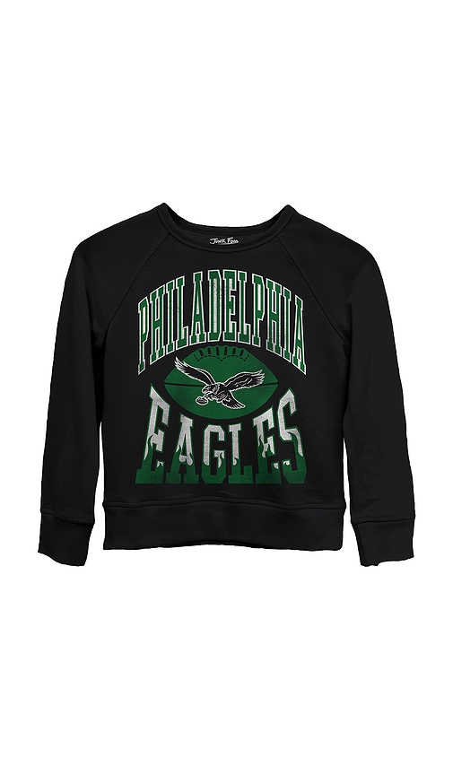 Kids Eagles Hot Route Fleece in Black. - size L (also in M, S, XS) - Junk Food - Modalova