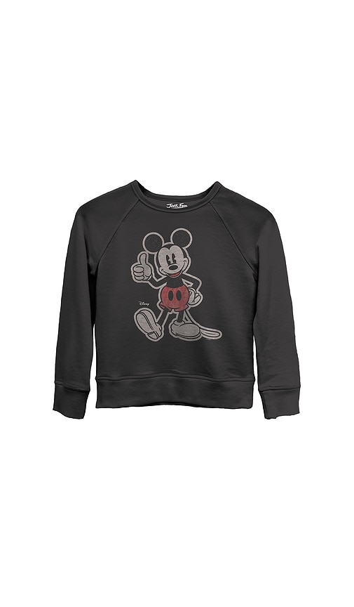 Junk Food Kids Mickey Thumbs Up Fleece Sweatshirt
