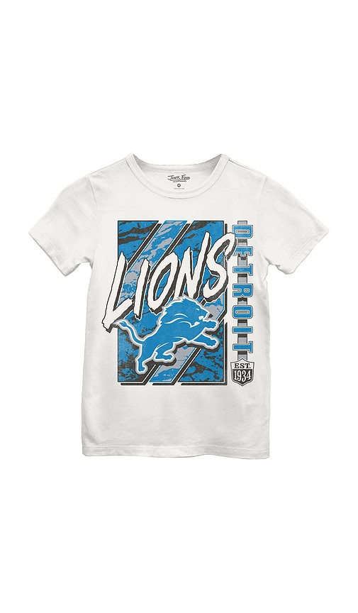 Kids Lions Shift Tee in White. - size L (also in M, S, XS) - Junk Food - Modalova