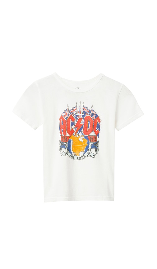 Kids ACDC 1983 Tee in White. - size M (also in S, XS) - Junk Food - Modalova
