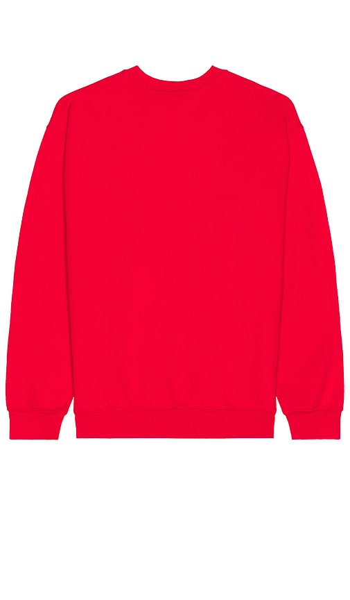 Shop Junk Food Chiefs Mickey Crewneck In Red