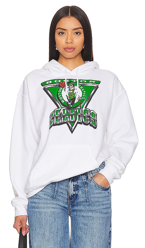Shop Junk Food Celtics Triangle Hoodie In White