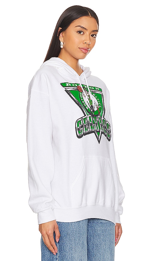 Shop Junk Food Celtics Triangle Hoodie In White