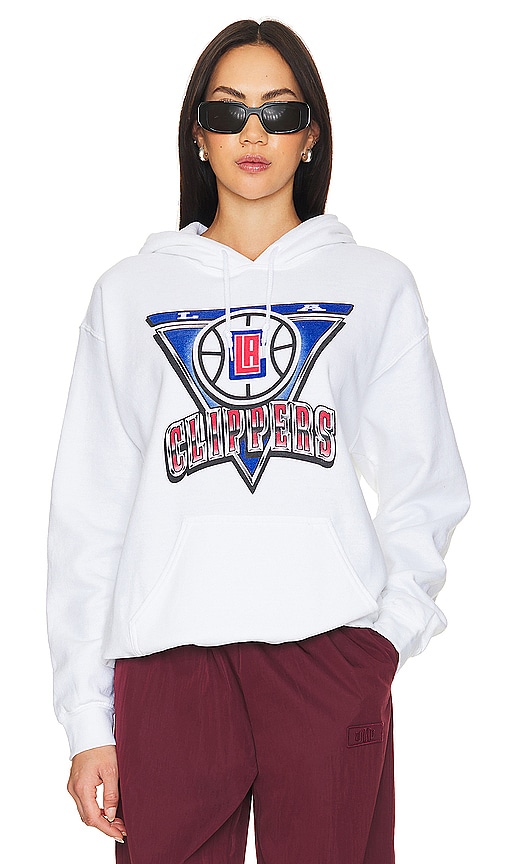 Shop Junk Food Clippers Triangle Hoodie In White
