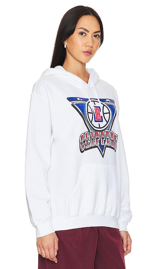 Shop Junk Food Clippers Triangle Hoodie In White